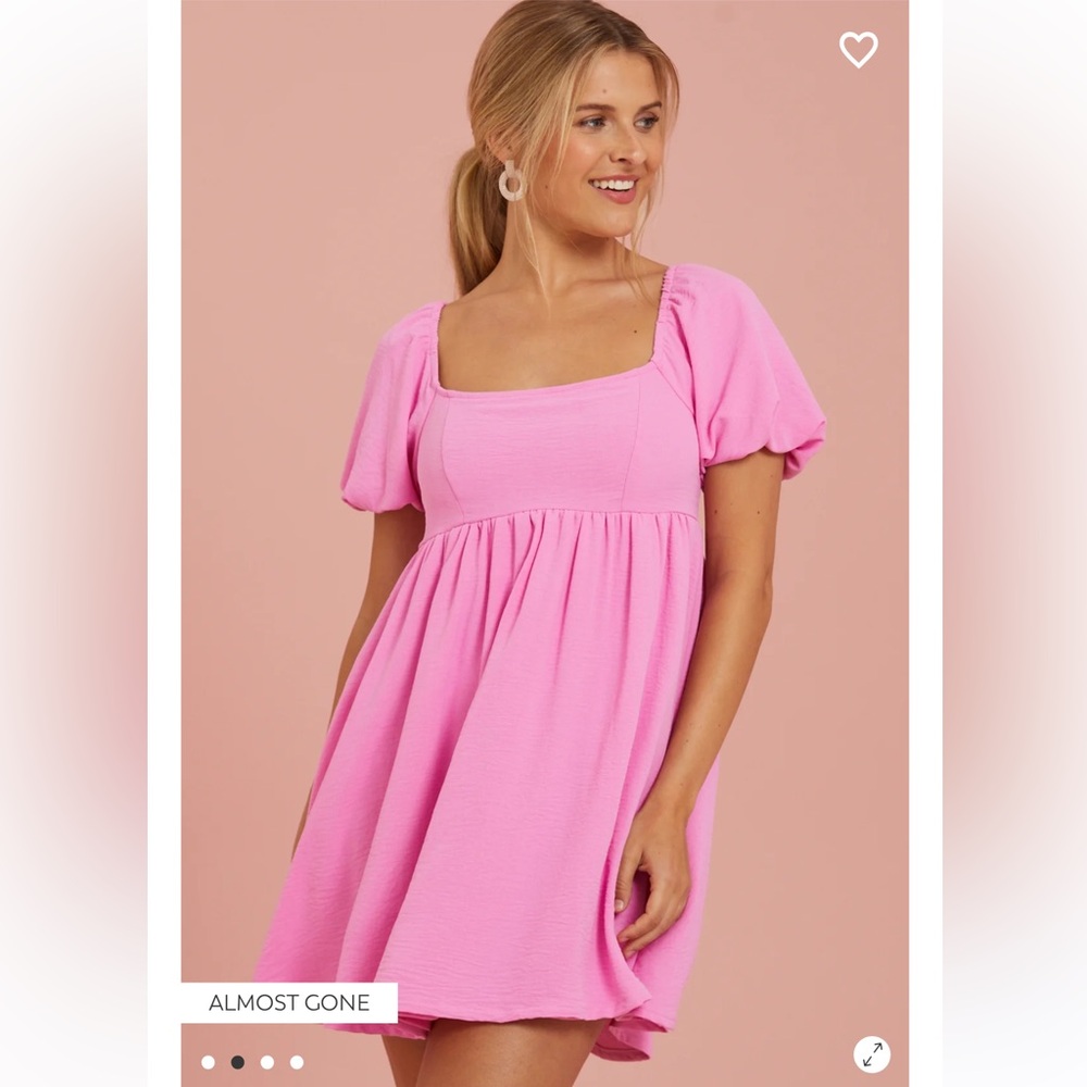 Altar’s State Puff Sleeve Dress